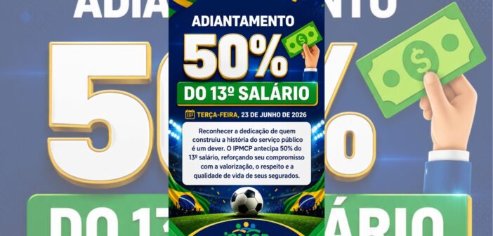 Adiantamento de 50% do 13º Salário