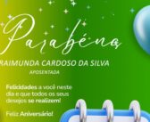 Parabéns Raimunda Cardoso da Silva